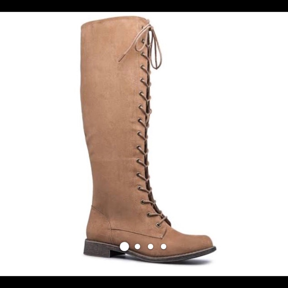 Tan boots